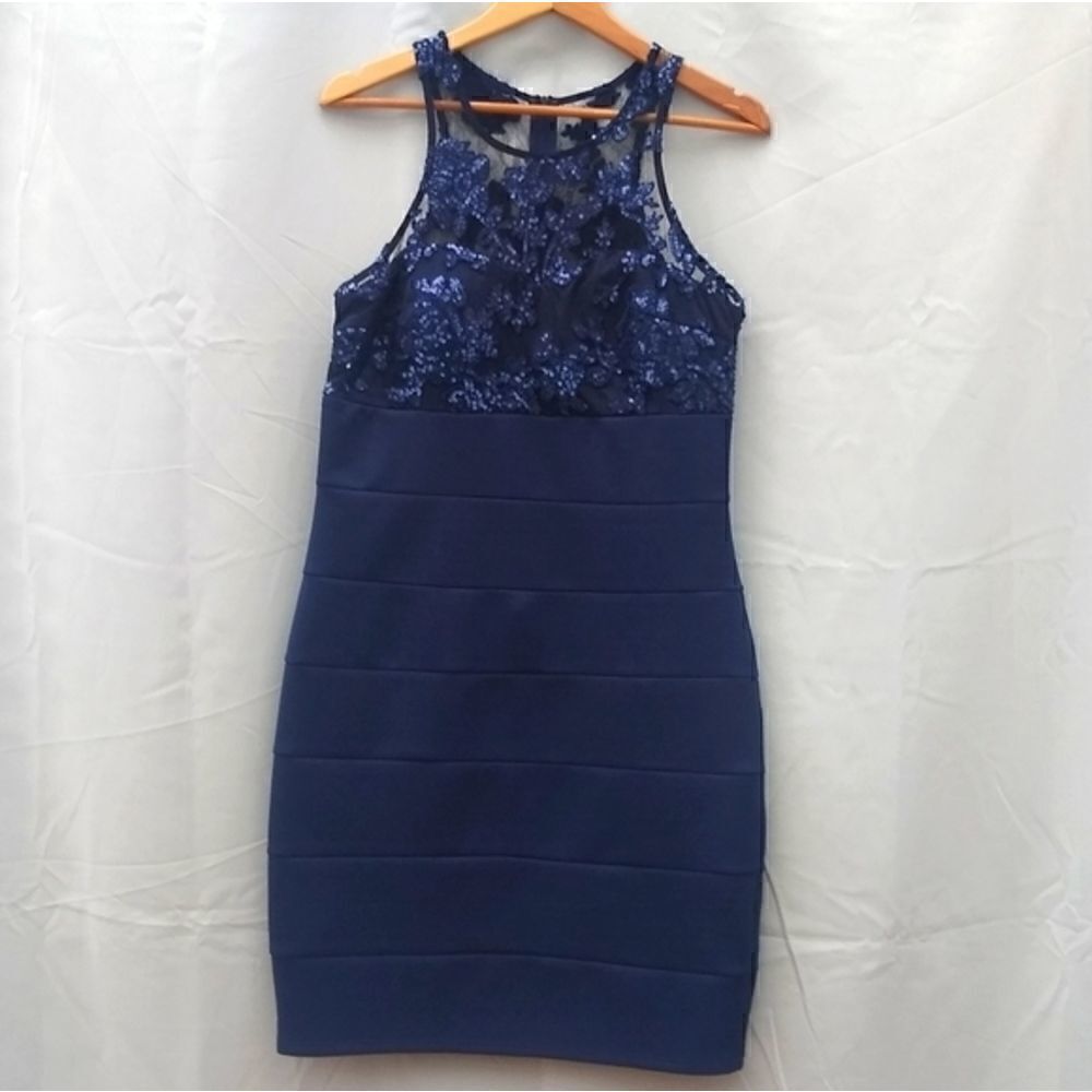 Fancy blue dress
